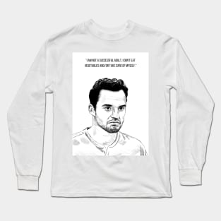 Nick Miller, New Girl, I'm Not A Successful Adult. Long Sleeve T-Shirt